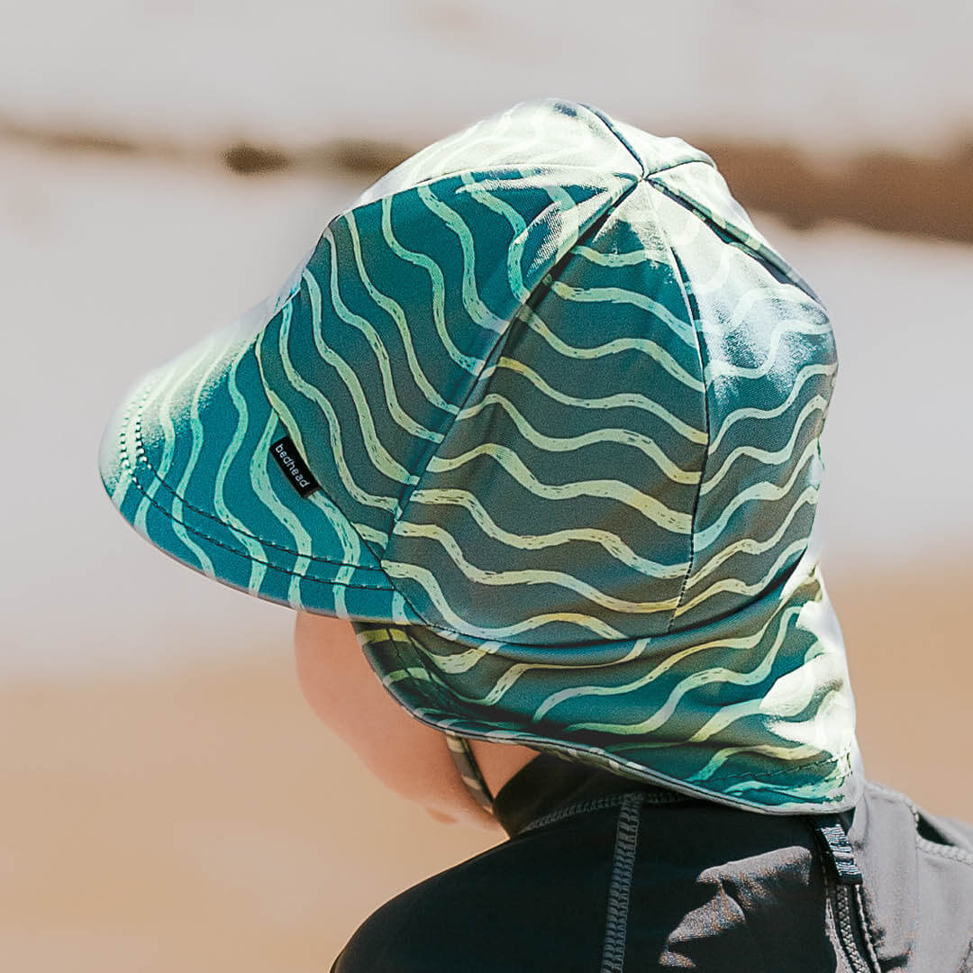 Waves Swim/Beach Legionnaire Flap Hat - Bedhead Hats