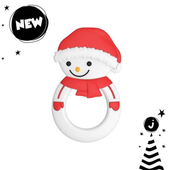 Snowman Teether - Jellystone Designs