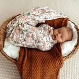 Palm Springs Stretch Cotton Baby Wrap Set - Snuggle Hunny Kids