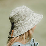 Leaf Heritage Linen Sun Hat - Bedhead Hats