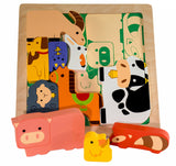 Farm Animals Chunky Puzzle - Kiddie Connect