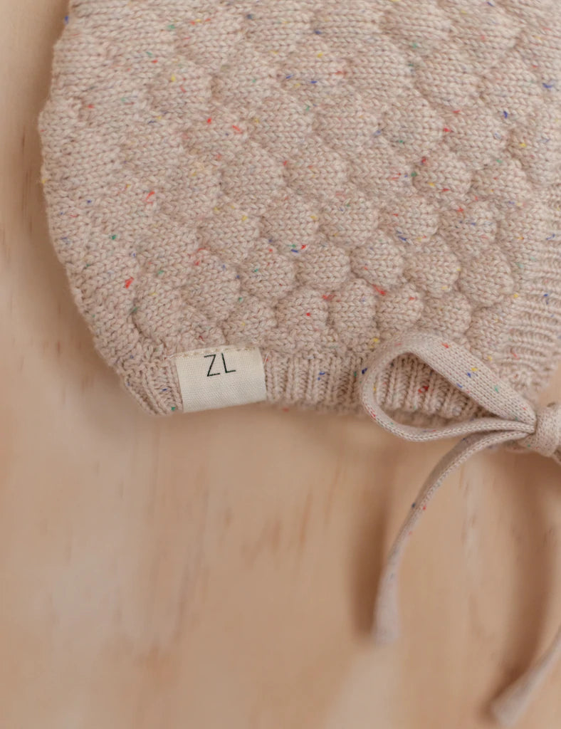 Caramel Fleck Heirloom Bonnet - Ziggy Lou